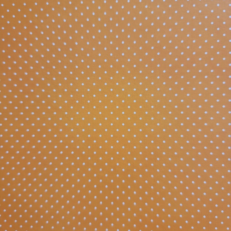 Mini Dots Din A4 ocker mit weißen Punkten Mini Dots Din A4 ocker mit weißen Punkten