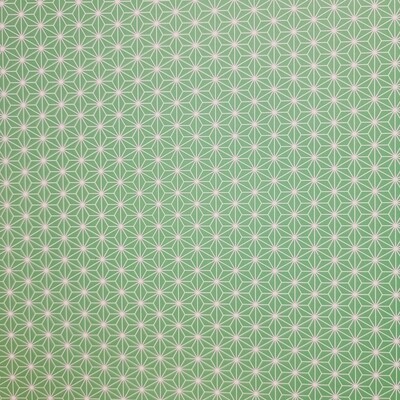 Motivpapier Geometic Din A4 grün mit weiß