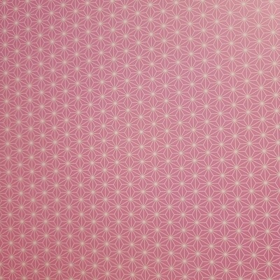 Motivpapier Geometic Din A4 rosa mit weiß