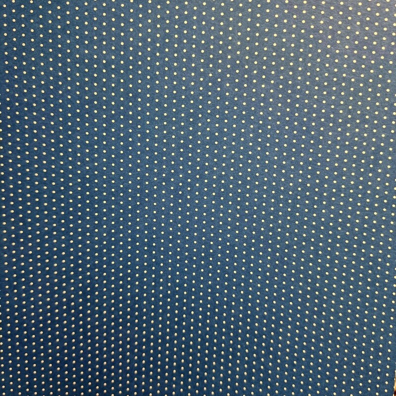 Motivpapier Mini Punkte royalblau mit weißen Punkten Motivpapier Mini Punkte royalblau mit weißen Punkten