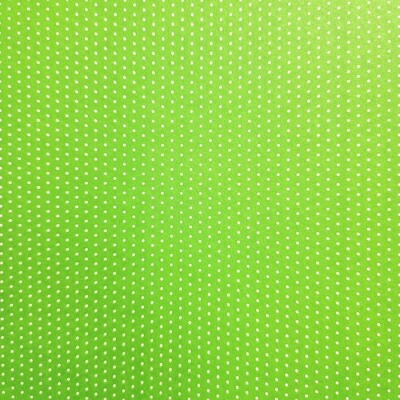 Motivpapier Mini Punkte hellgrün mit weißen Punkten