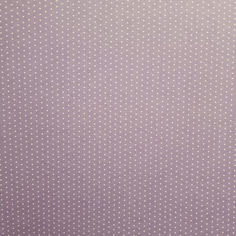 Motivpapier Mini Punkte lila mit weißen Punkten Motivpapier Mini Punkte lila mit weißen Punkten