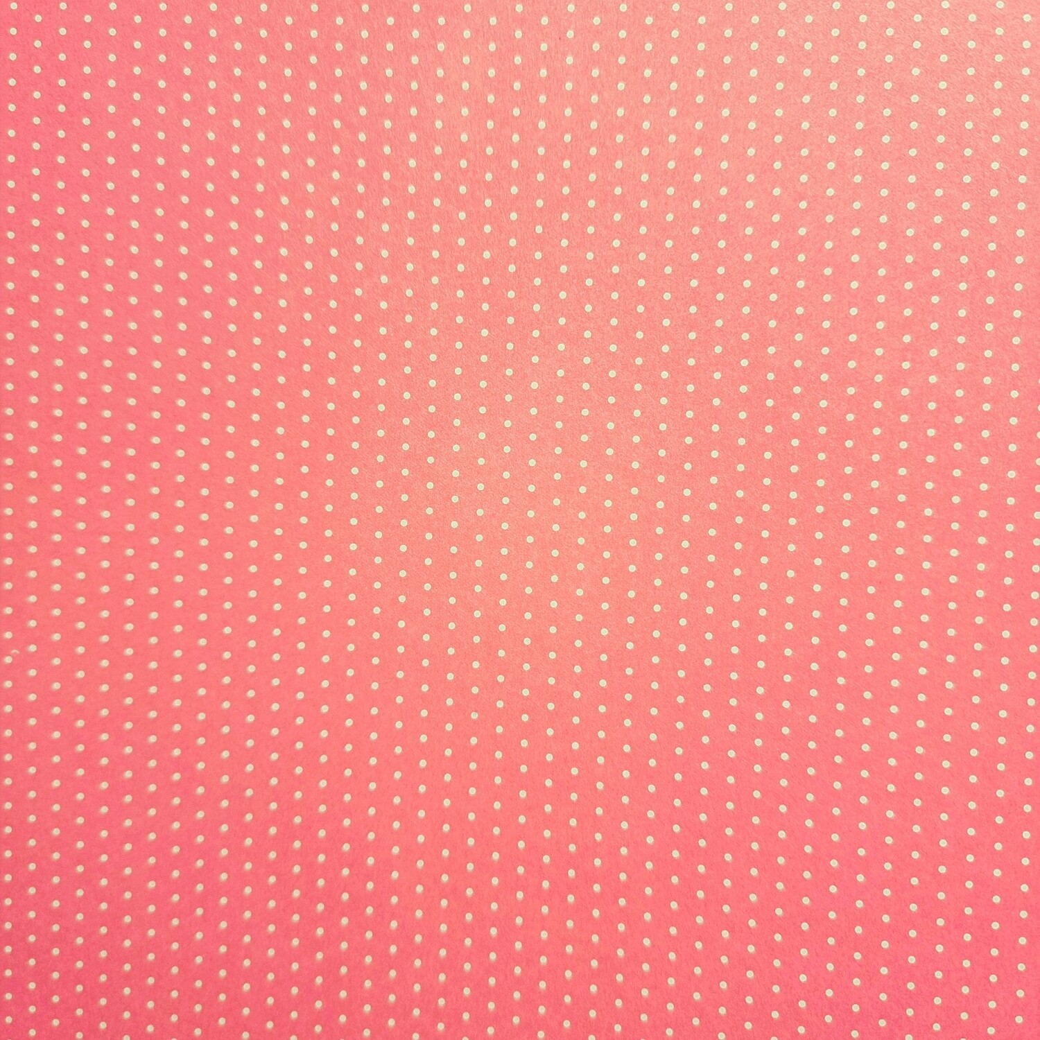 Motivpapier Mini Punkte rosa mit weißen Punkten