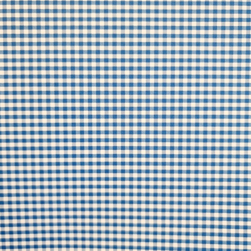 Motivpapier royalblau/weiß kariert  DinA4