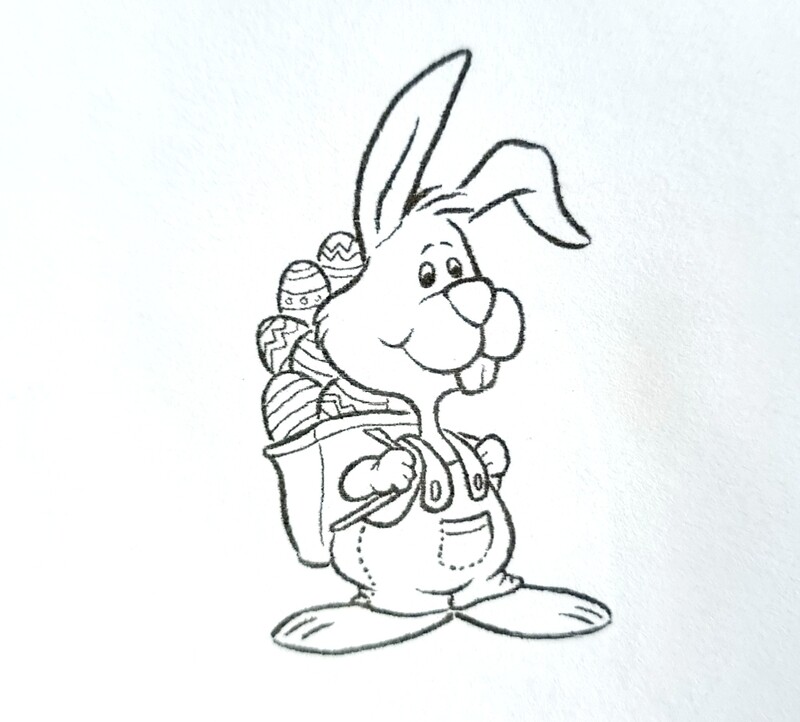 Stempel Osterhase
