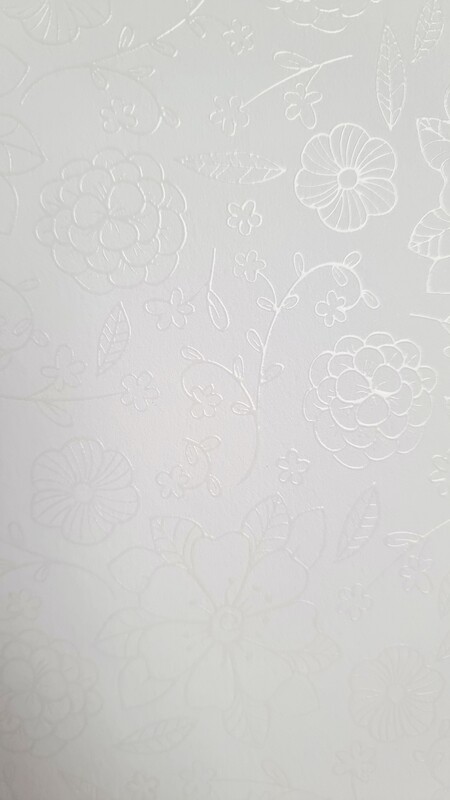 Motivpapier Blütenzauber weiß Motivpapier Blütenzauber weiß