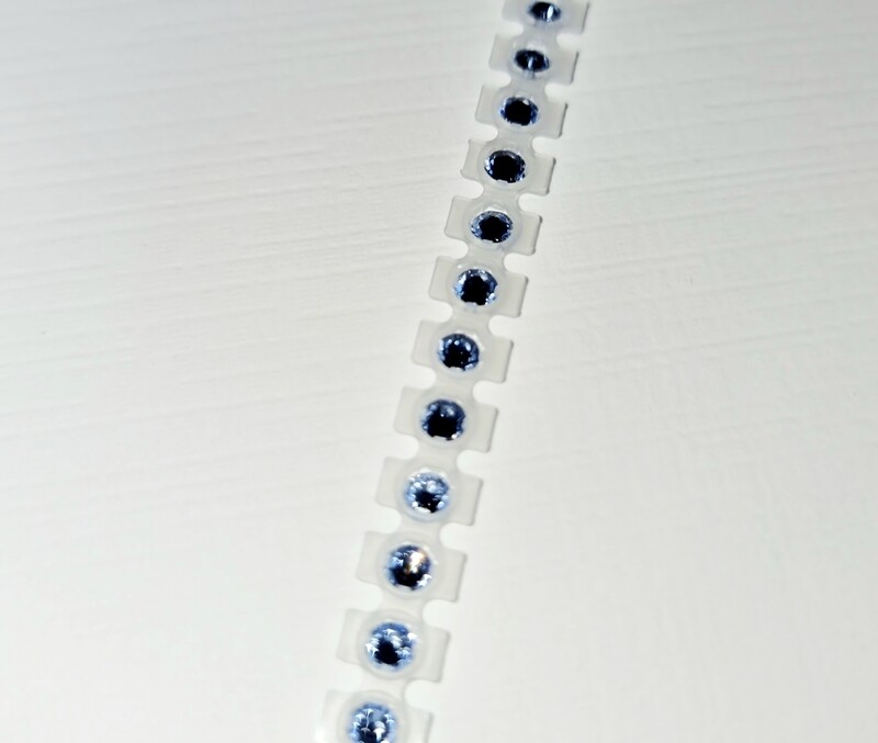 Nachfüllstreifen easy Crystal für Papier  - light sapphire