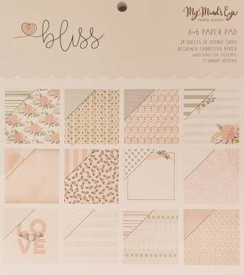 Paper Pad Bliss 6 x 6 inch