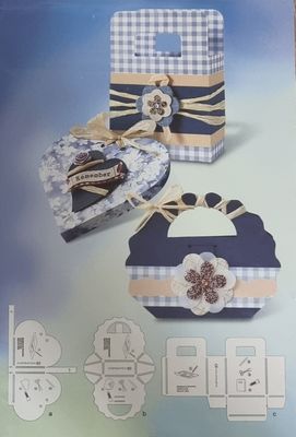Schablonen Set kleine Taschen