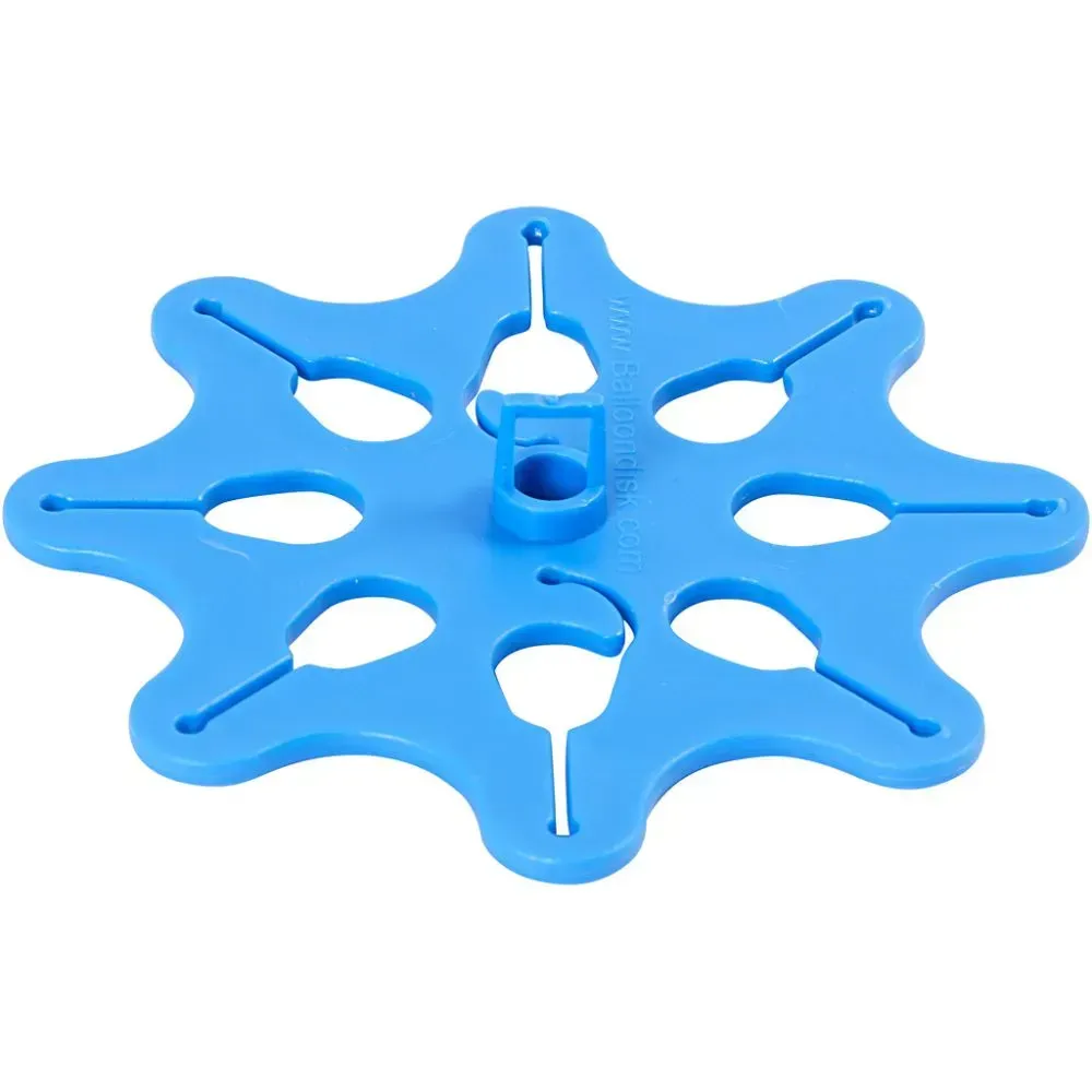 Ballonhalter blau für 8 Ballons