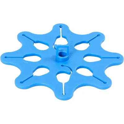 Ballonhalter blau für 8 Ballons