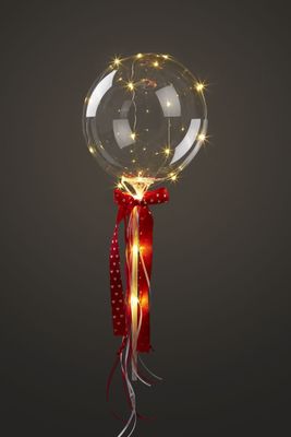 Transparenter Ballon 25 cm