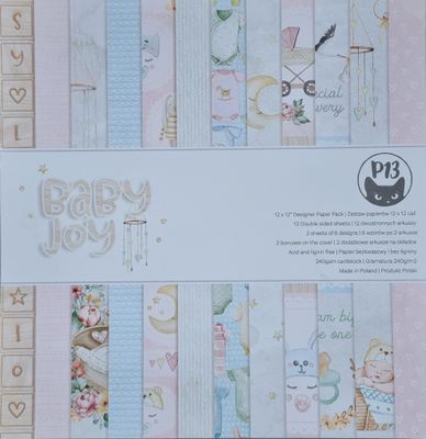 Designpapier Block Baby Joy 30,5 x 30,5