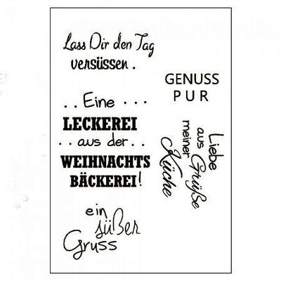 Lass Dir den Tag versüßen - 5 tlg. Stempelset
