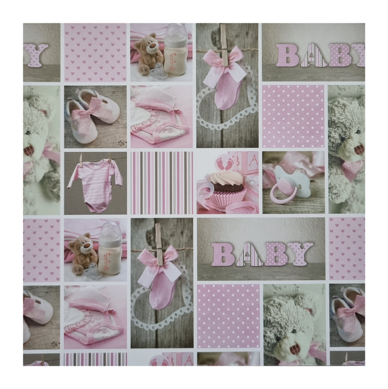 Scrapbook Papier Baby Girl