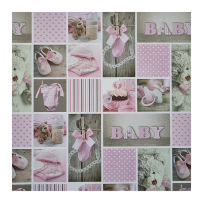 Scrapbook Papier Baby Girl