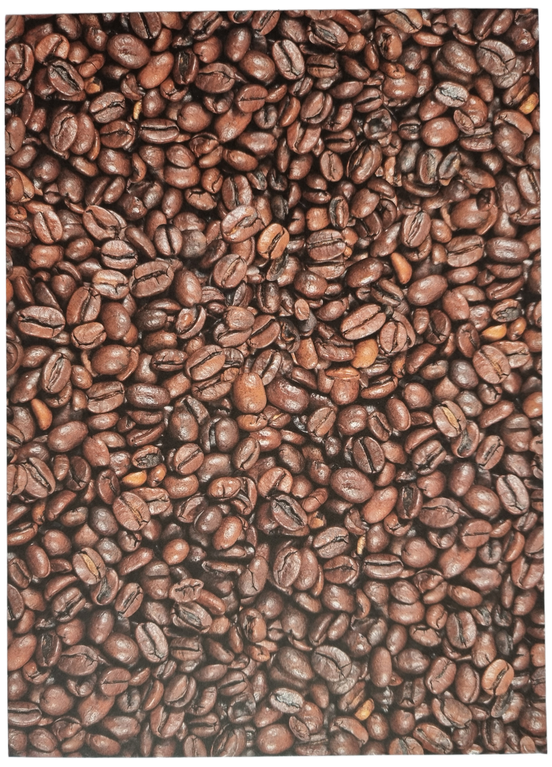 Kaffeebohnen Designpapier DinA4