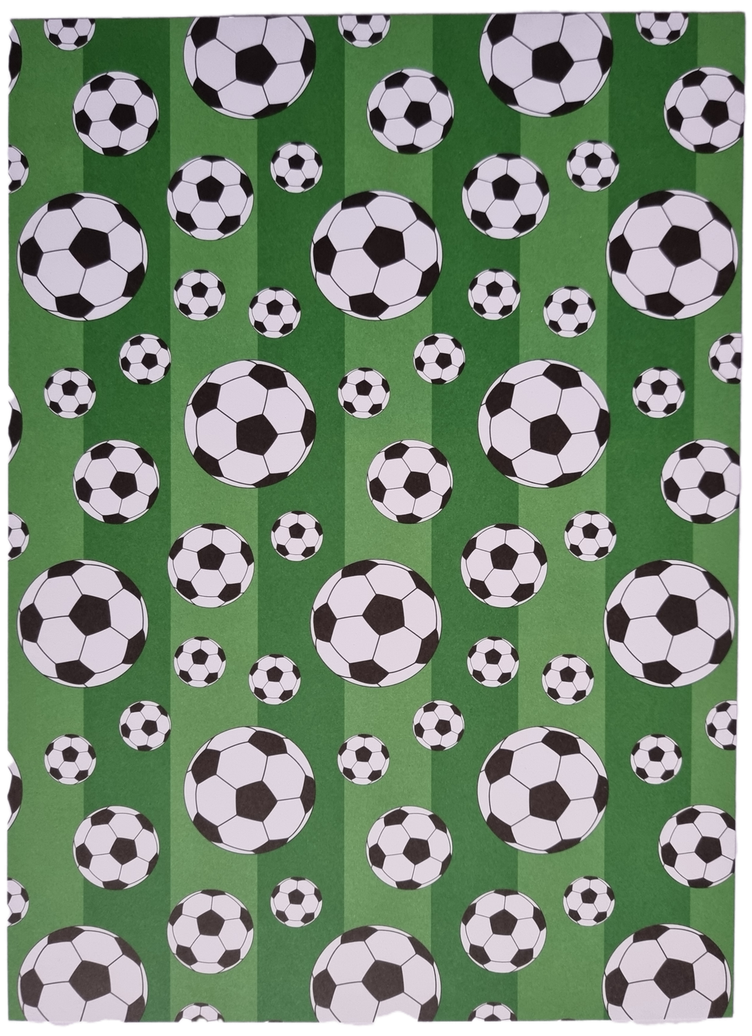 Fußball Motivpapier DinA4