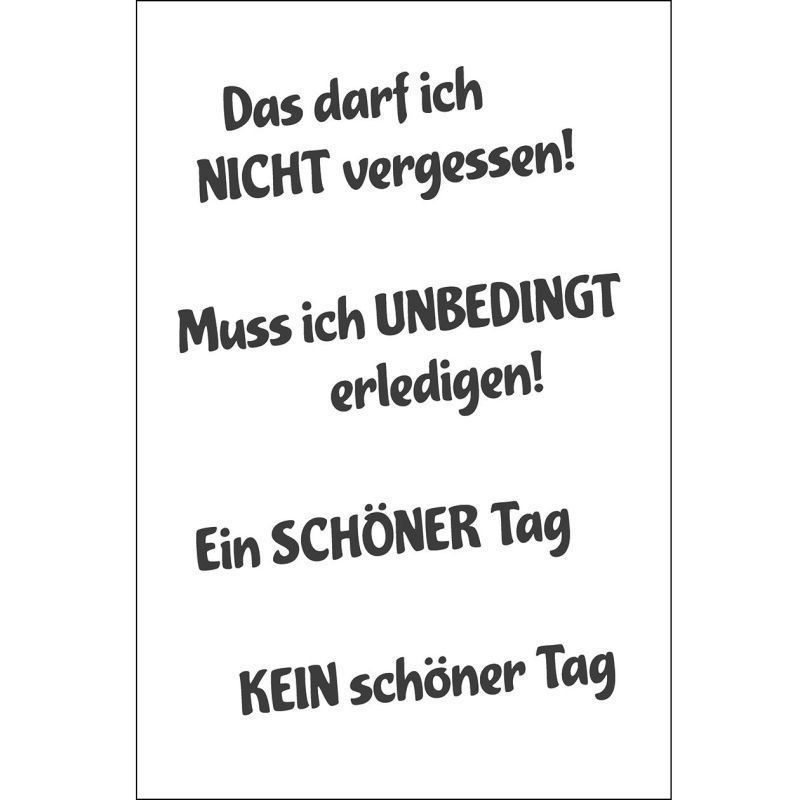 Stempelset Ein schöner Tag