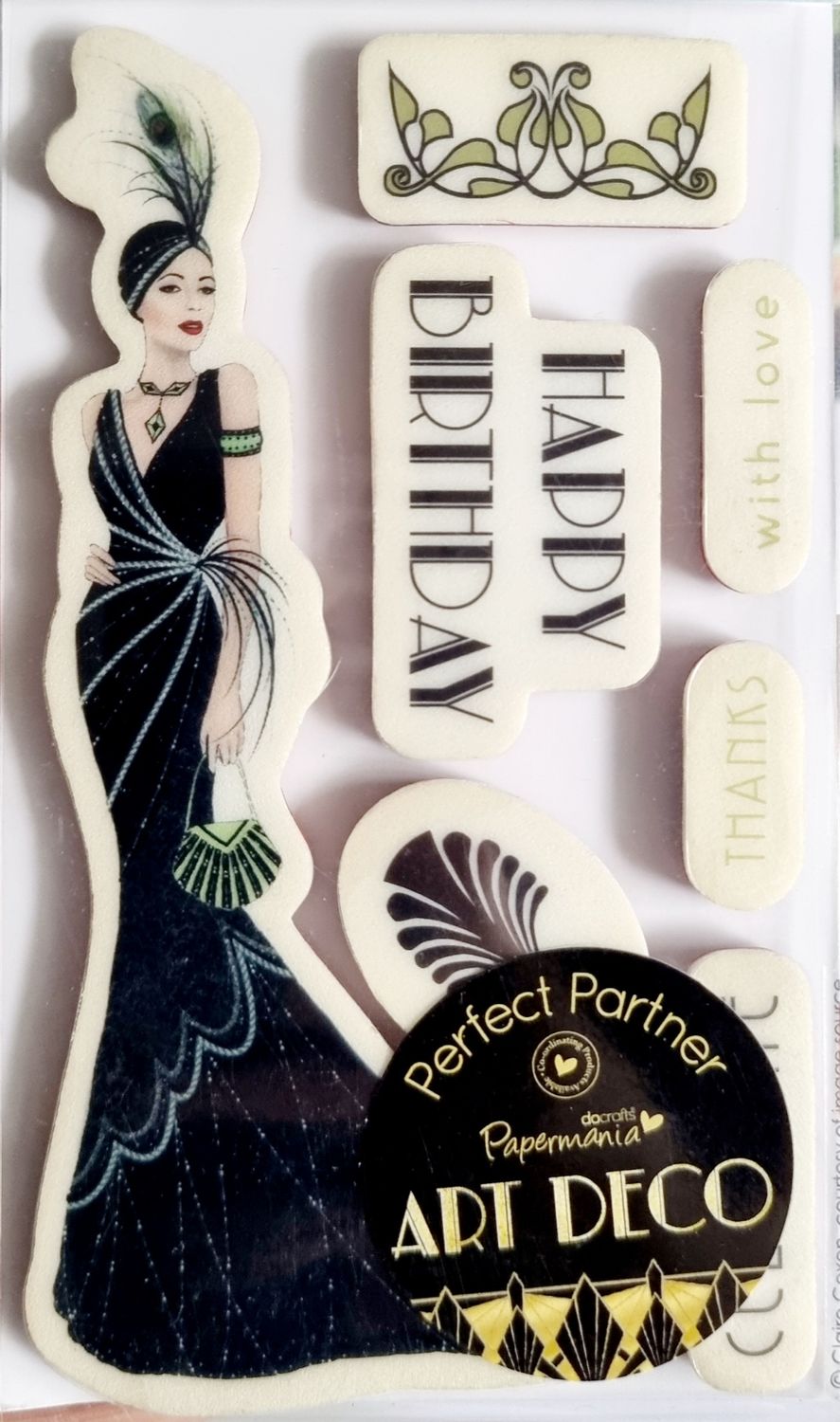 Stempelset Art Deco