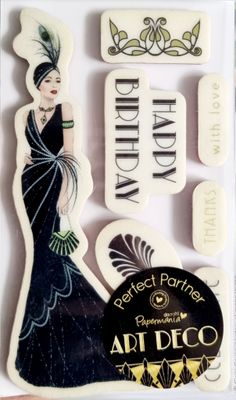 Stempelset Art Deco