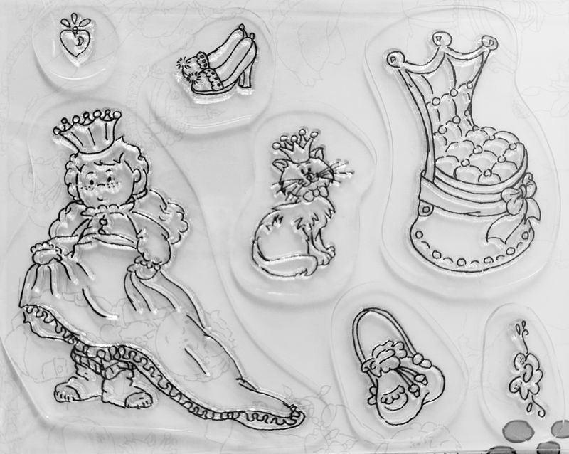 Prinzessin - DinA5 Stempelset