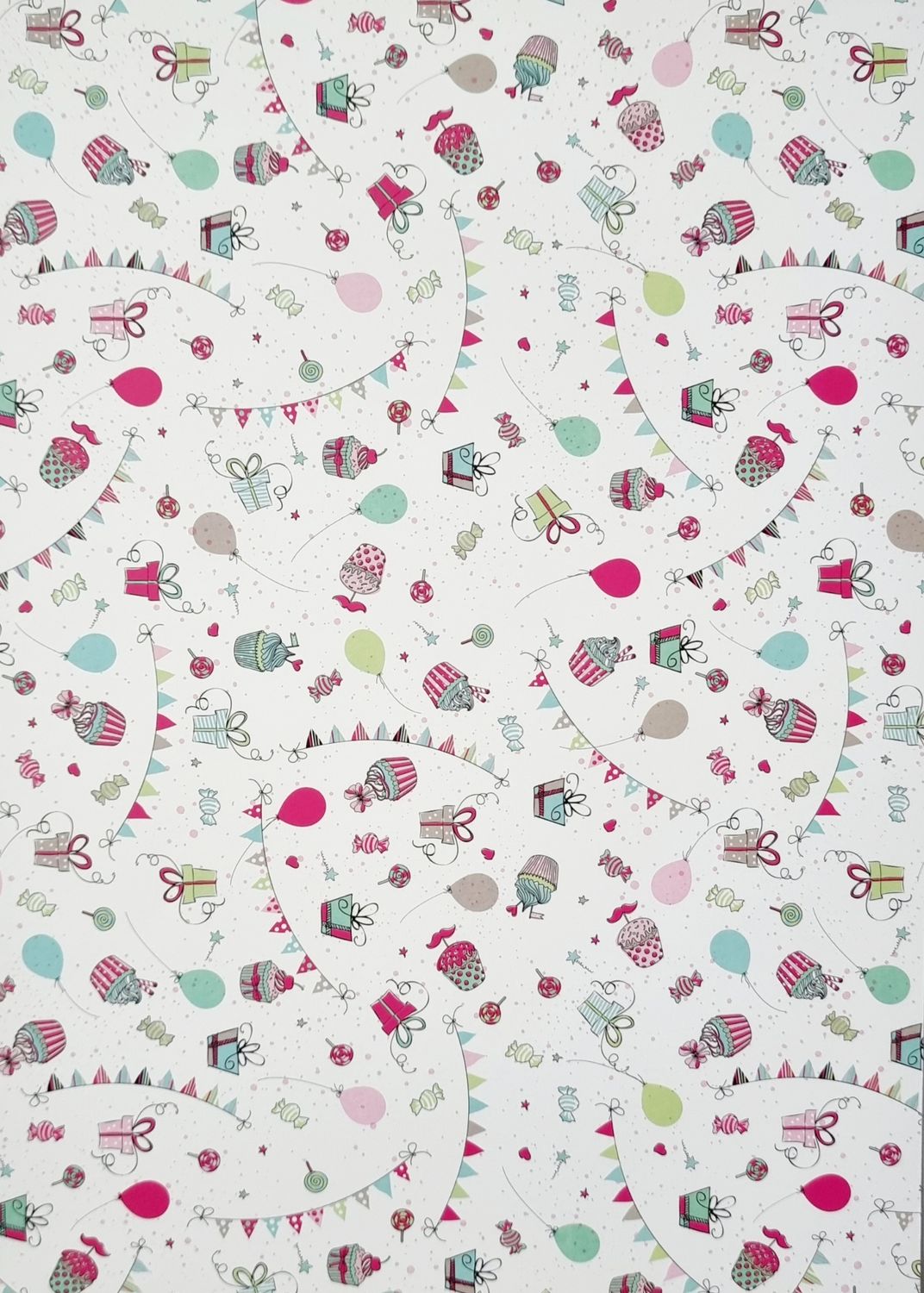 Party Zeit Designpapier DinA4