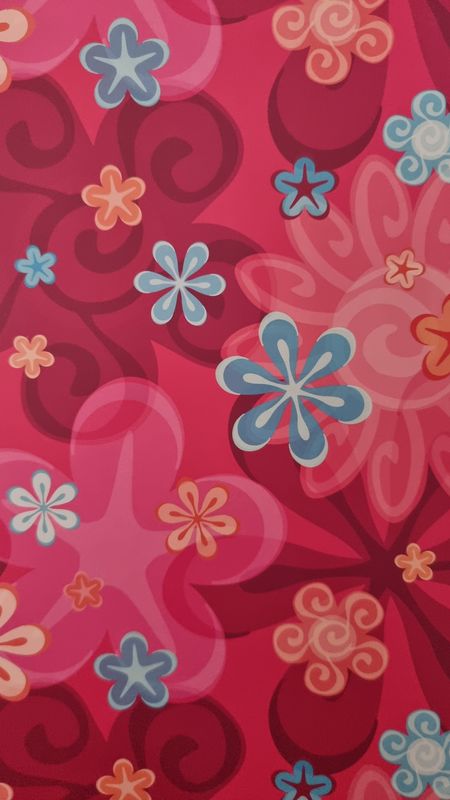 Blütentraum in pink Designpapier DinA4 Blütentraum in pink Designpapier DinA4