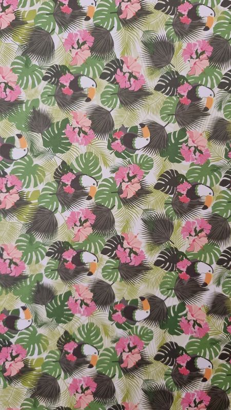 Tropical Designpapier DinA4