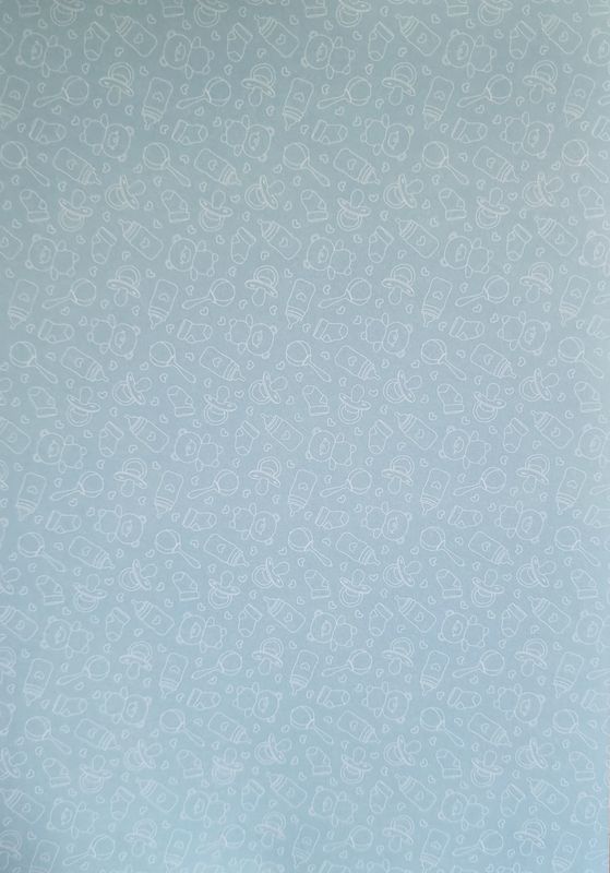 Baby Boy Designpapier DinA4