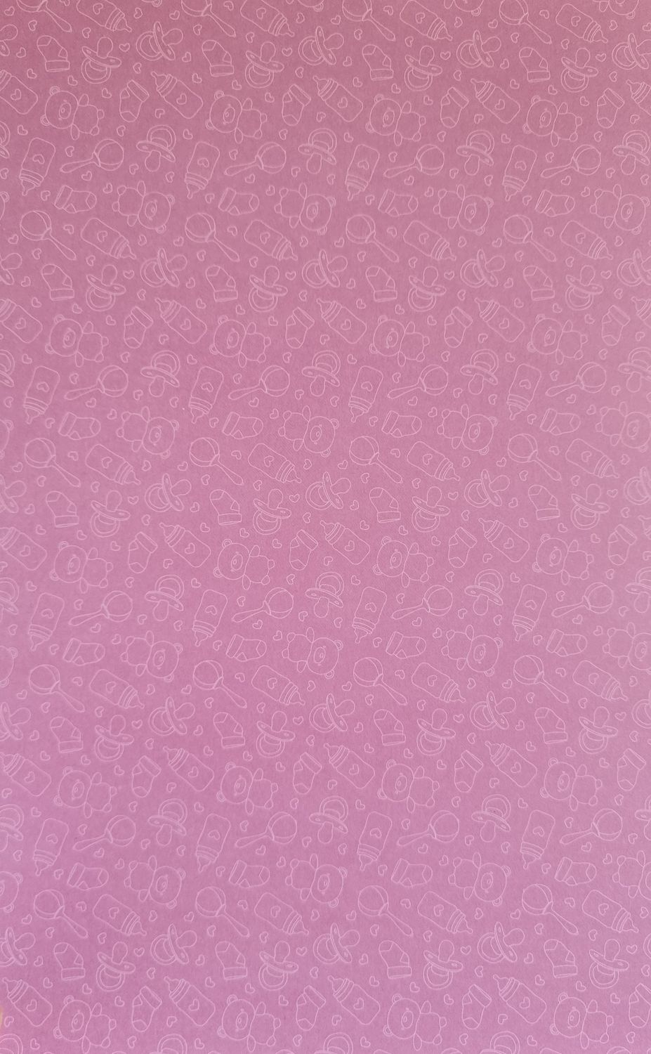 Baby girl Designpapier DinA4