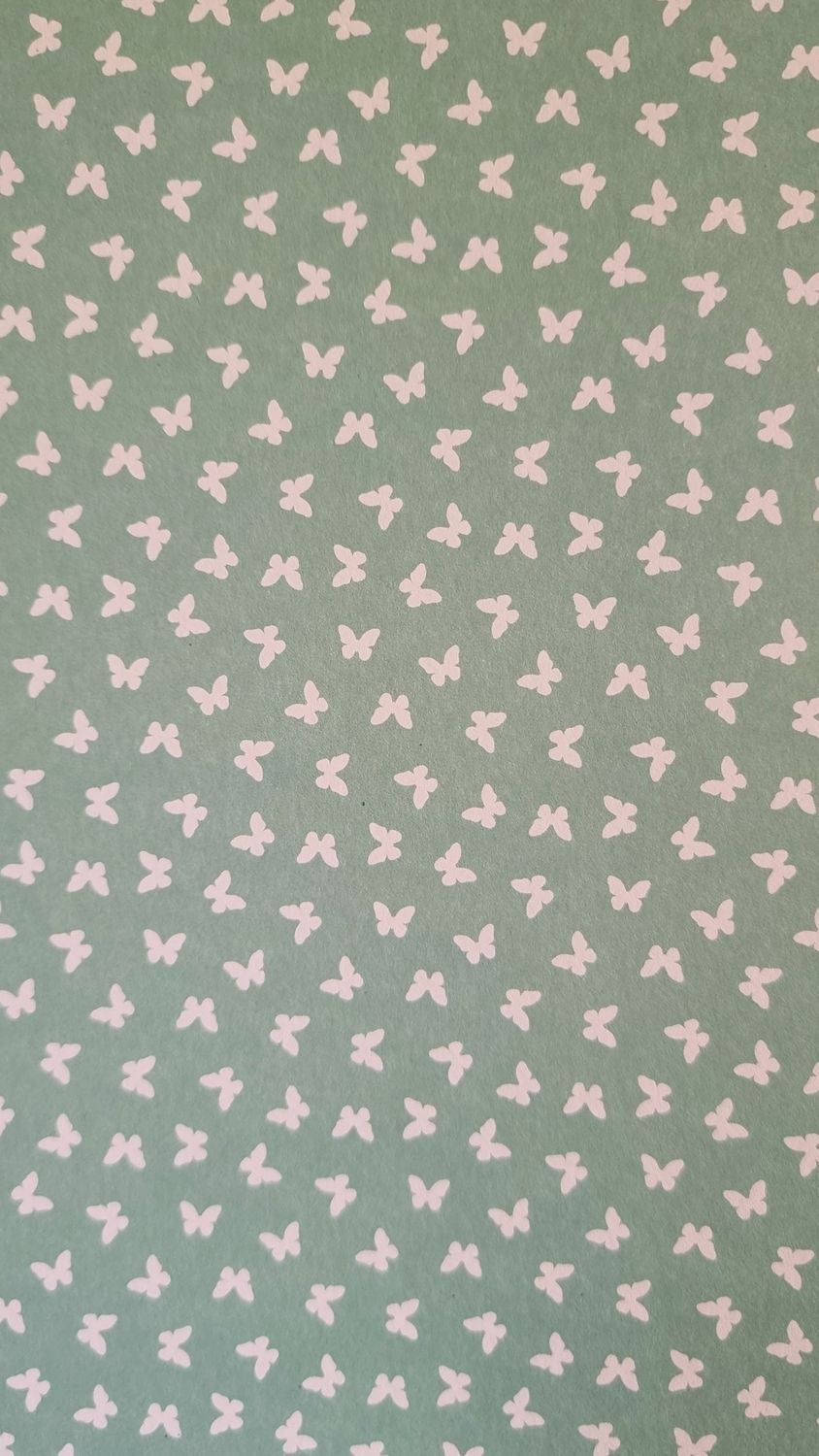 Schmetterlinge in mint Designpapier DinA4