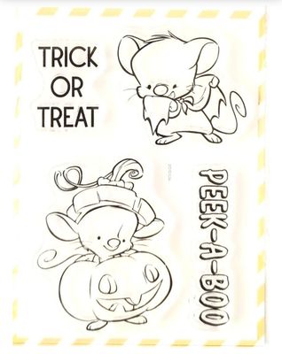 Peek a Boo Stempel und Stanzen Set