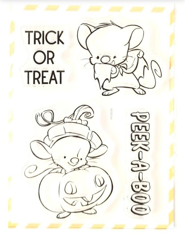 Peek a Boo Stempel und Stanzen Set