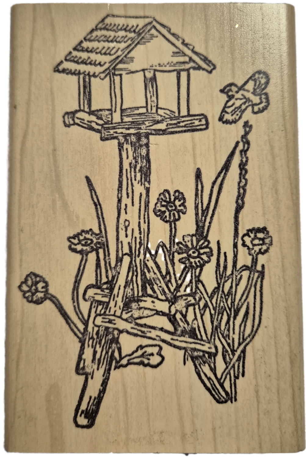 Vogelhaus Stempel