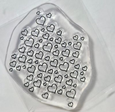 Hintergrund Stempel Herzen