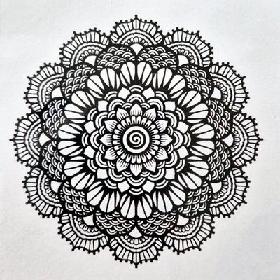 Mandala Stempel