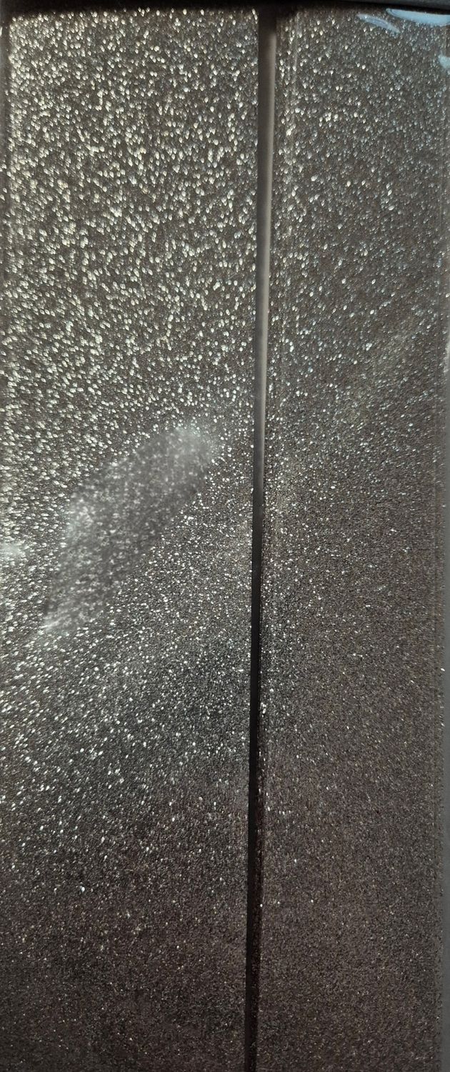 Fröbelstreifen Glitter Silber outdoor