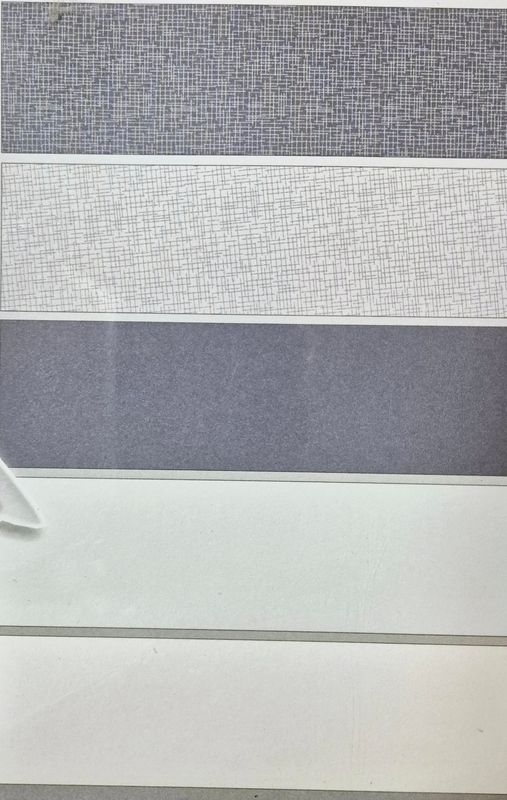 Papierstreifen Lamea weiß/grau3 cm breit