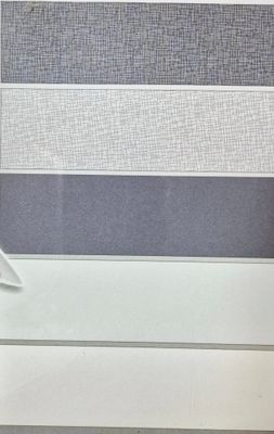 Papierstreifen Lamea weiß/grau3 cm breit