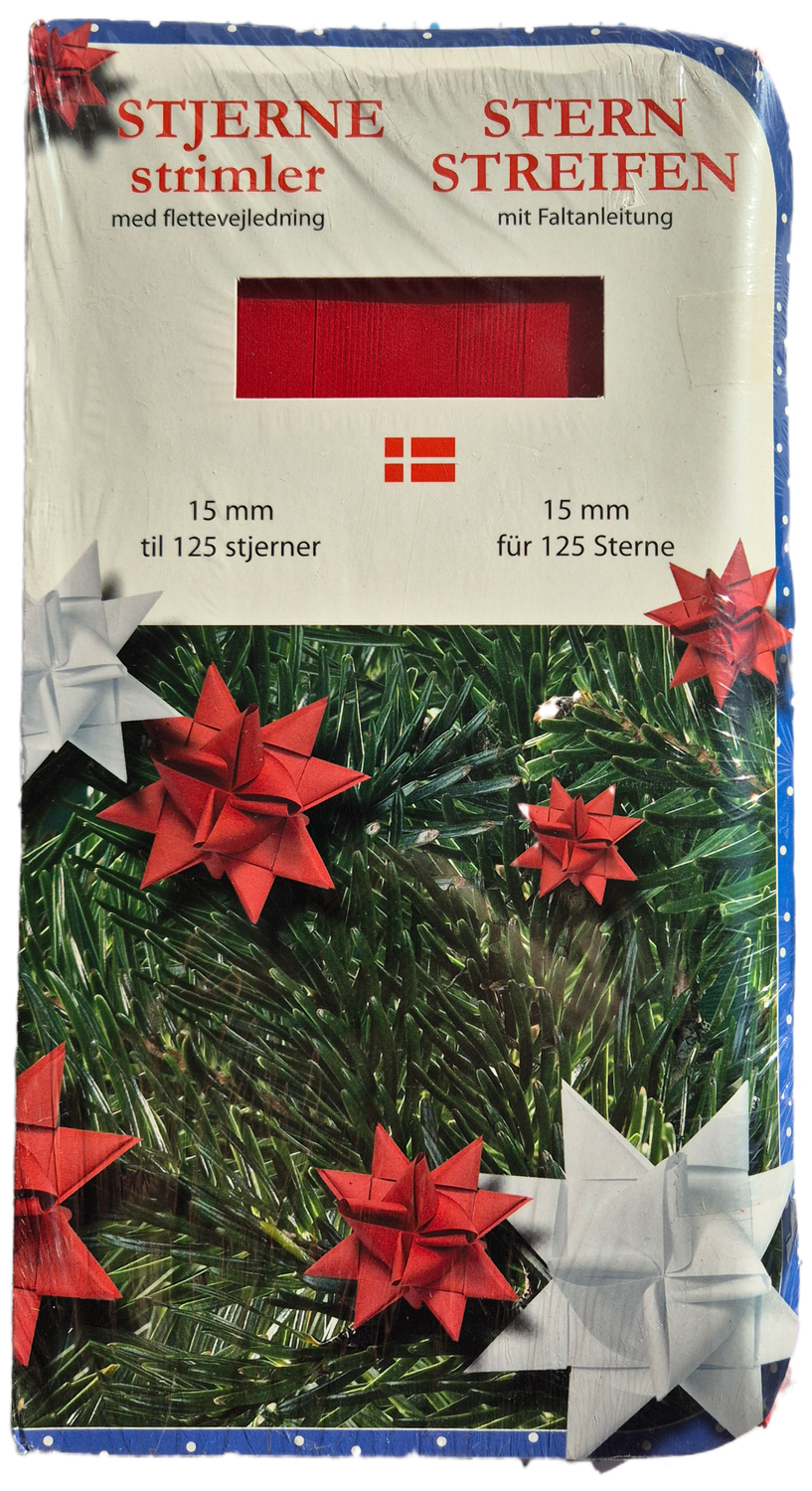 Fröbelstreifen rot 15 mm - Großpackung