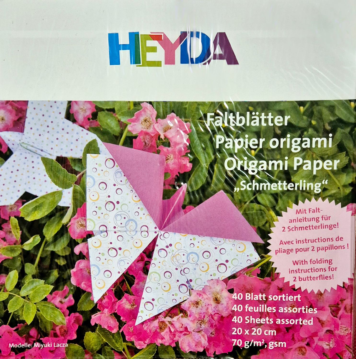 Faltblätter Schmetterling