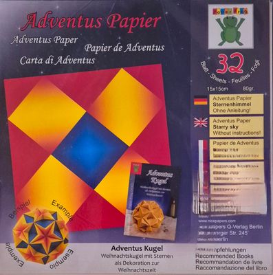 Faltpapier Adventus