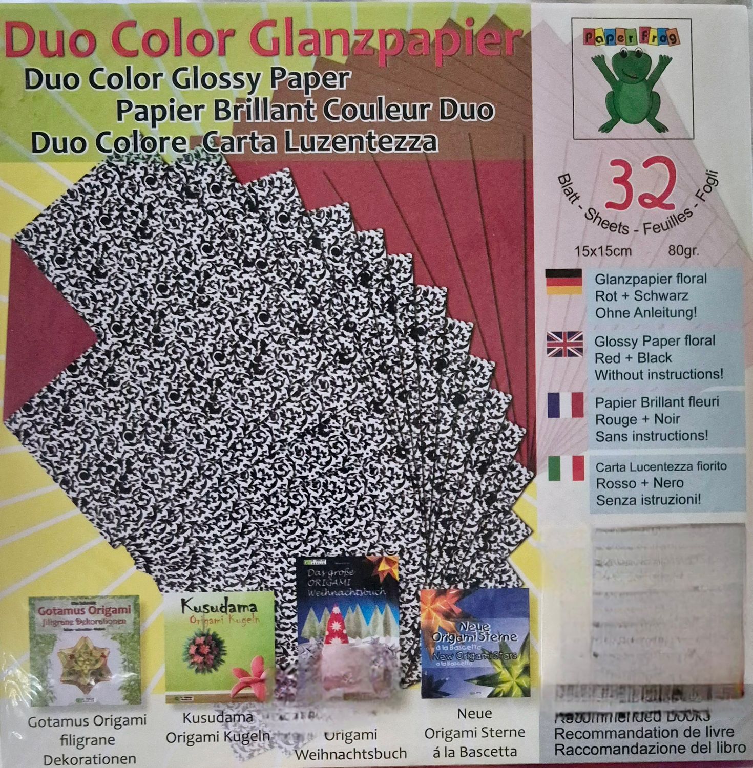 Origami Papier Duo Color Glanzpapier