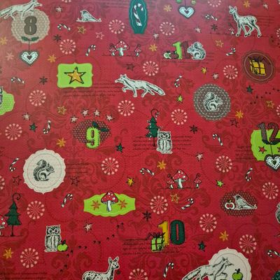 Advent Advent Scrapbook Papier rot Advent Advent Scrapbook Papier rot