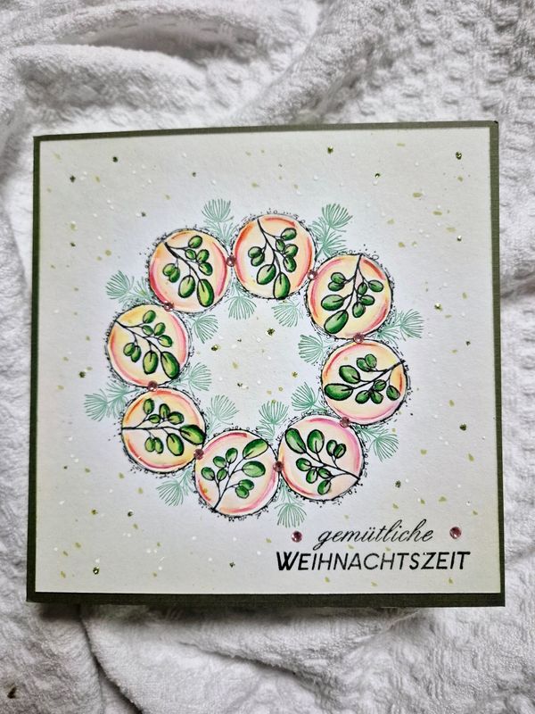 Bubble Kreis Stempel Set