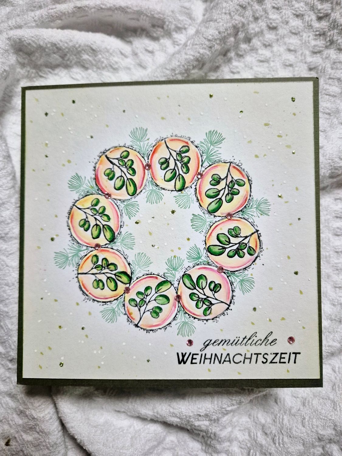 Bubble Kreis Stempel Set