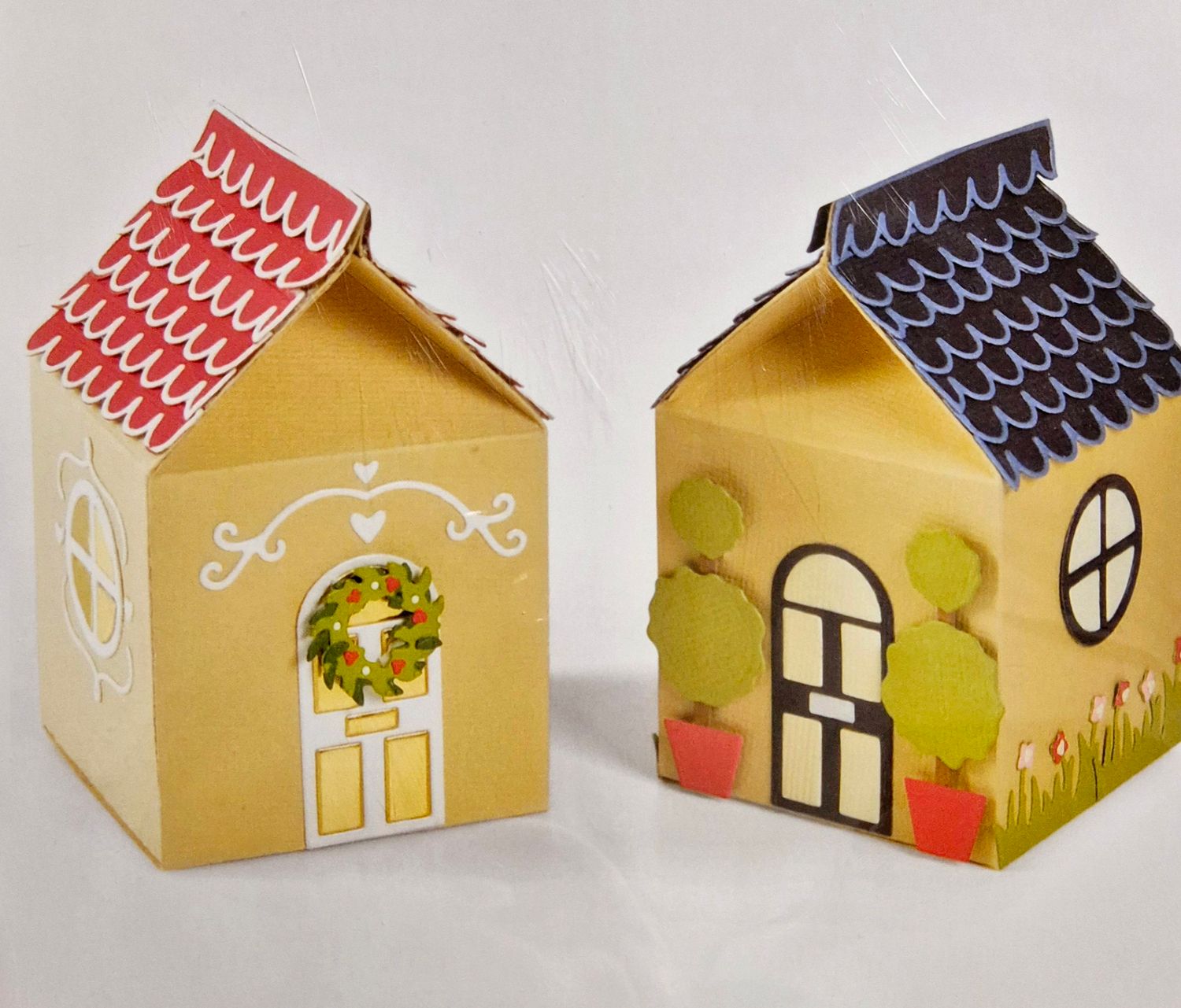 Geschenkbox Häuser Stanze 21 teilig