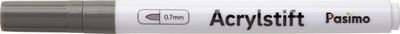 Pasimo  0,7 mm Farbe Grau Einzel Acrylstift Pasimo  0,7 mm Farbe Grau Einzel Acrylstift