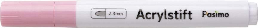 Pasimo 2-3 mm Farbe Hellrosa Einzel Acrylstift